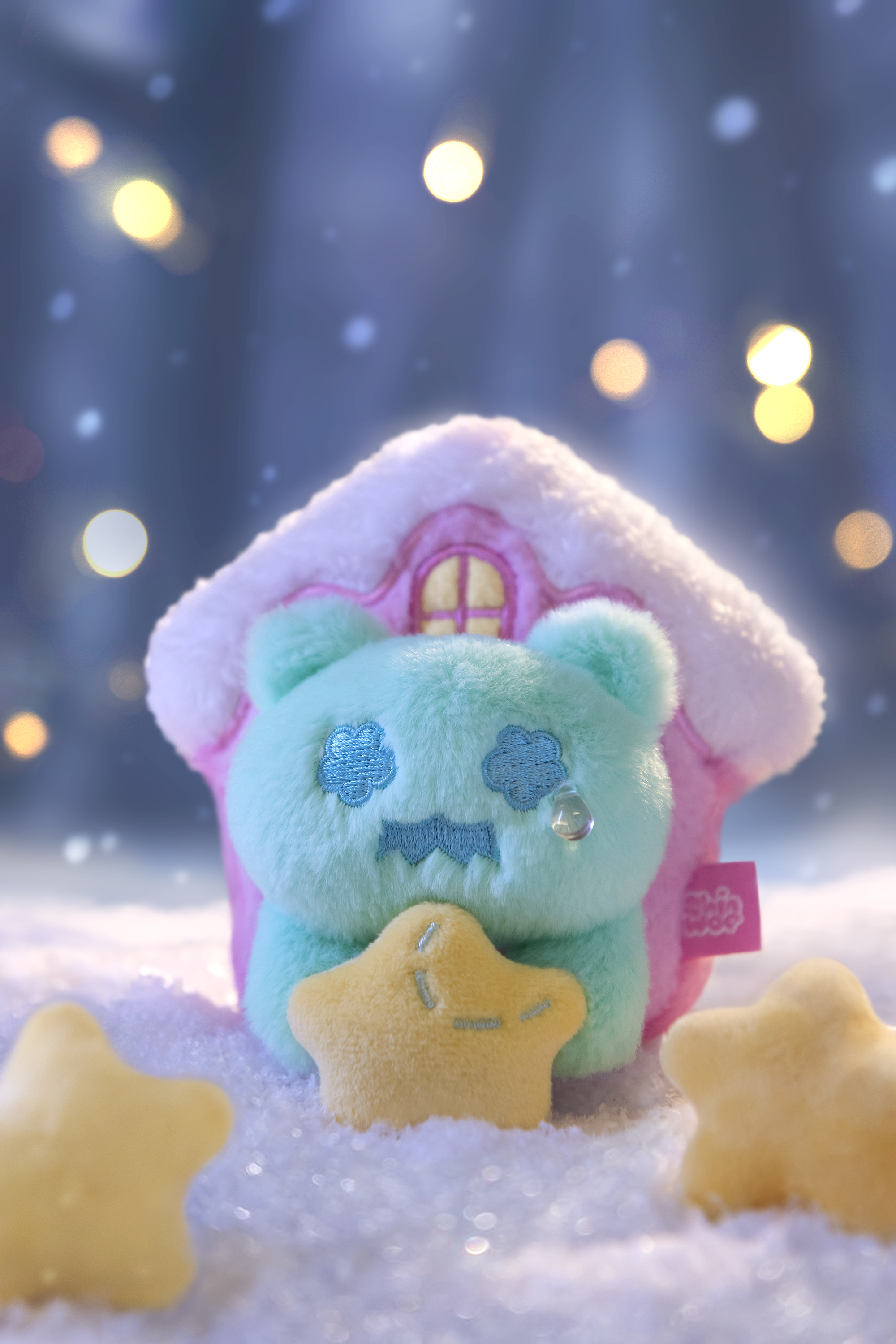 Shinwoo Cold Bear Hug Plush Blind Box Series