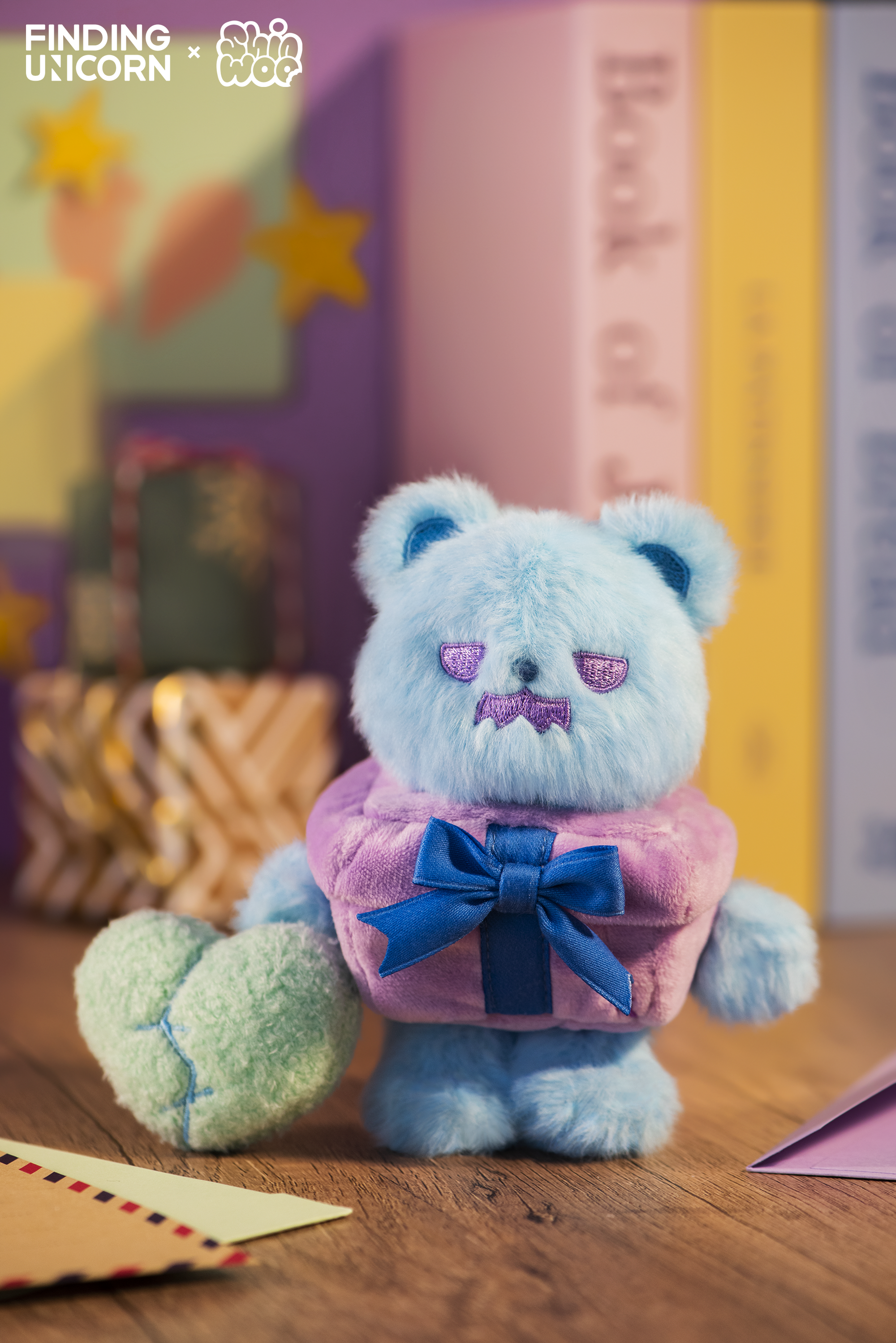 Shinwoo Cold Bear Hug Plush Blind Box Series