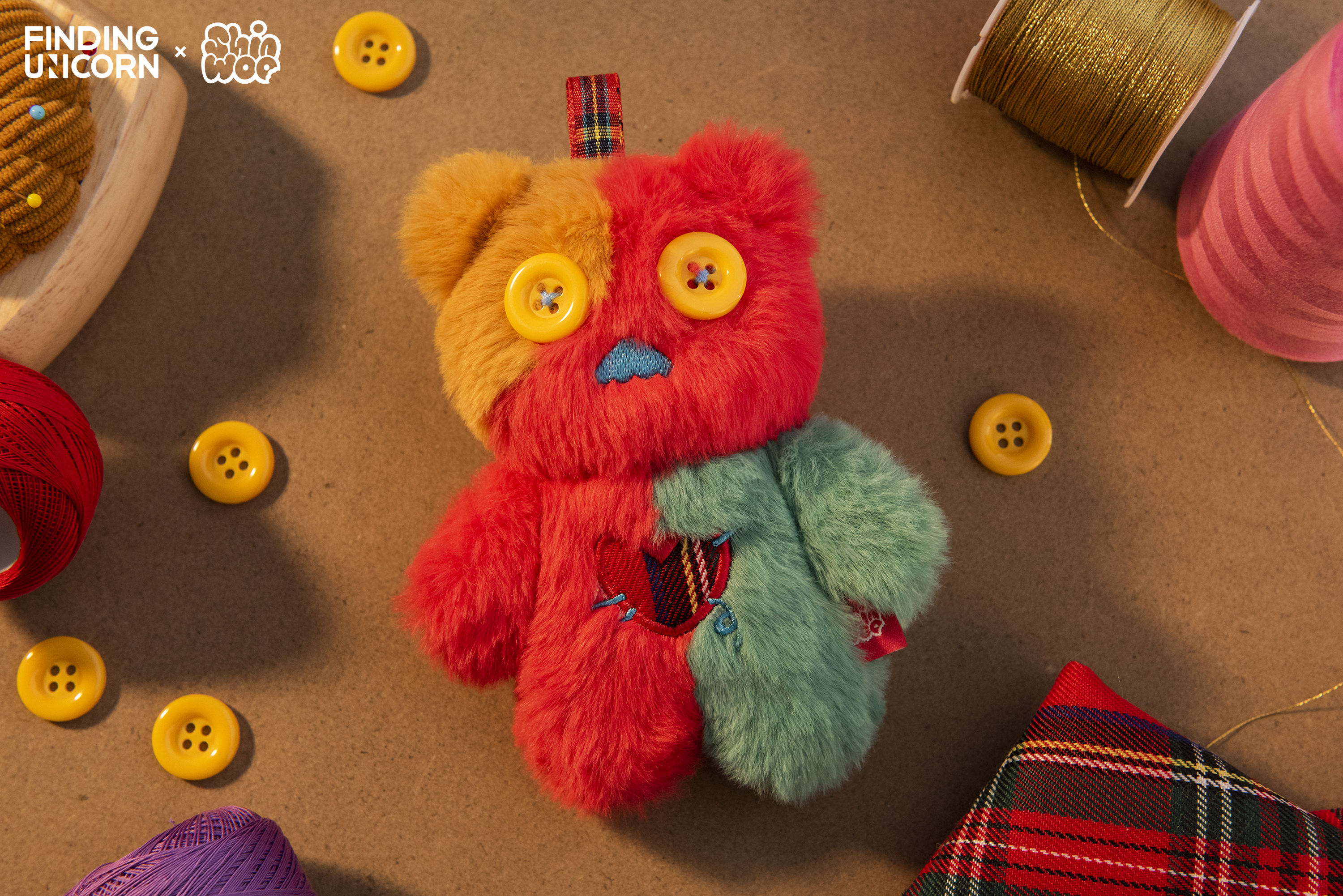 Shinwoo Cold Bear Hug Plush Blind Box Series