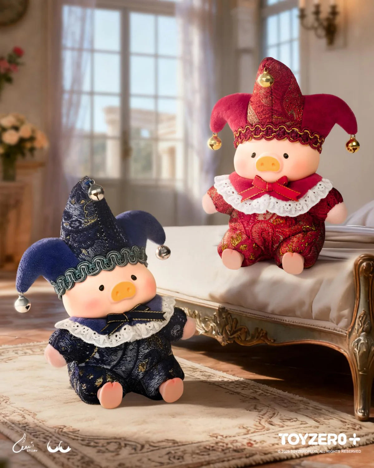 LuLu the Piggy - Triangel PVC Plush Keychain Blind box