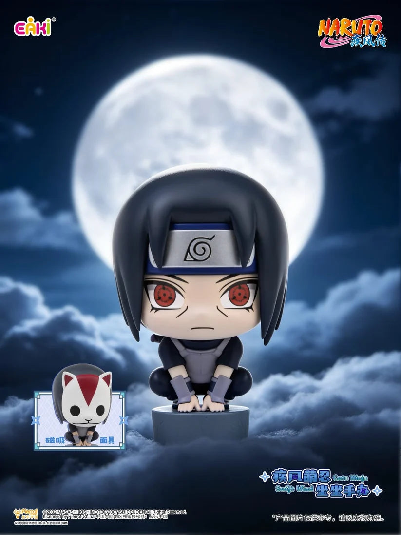 NARUTO SHIPPUDEN - Swift Wind Cute Ninja Sitting Series Figure Blind Box