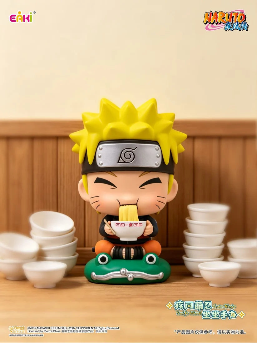 NARUTO SHIPPUDEN - Swift Wind Cute Ninja Sitting Series Figure Blind Box