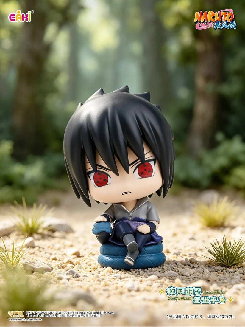 NARUTO SHIPPUDEN - Swift Wind Cute Ninja Sitting Series Figure Blind Box