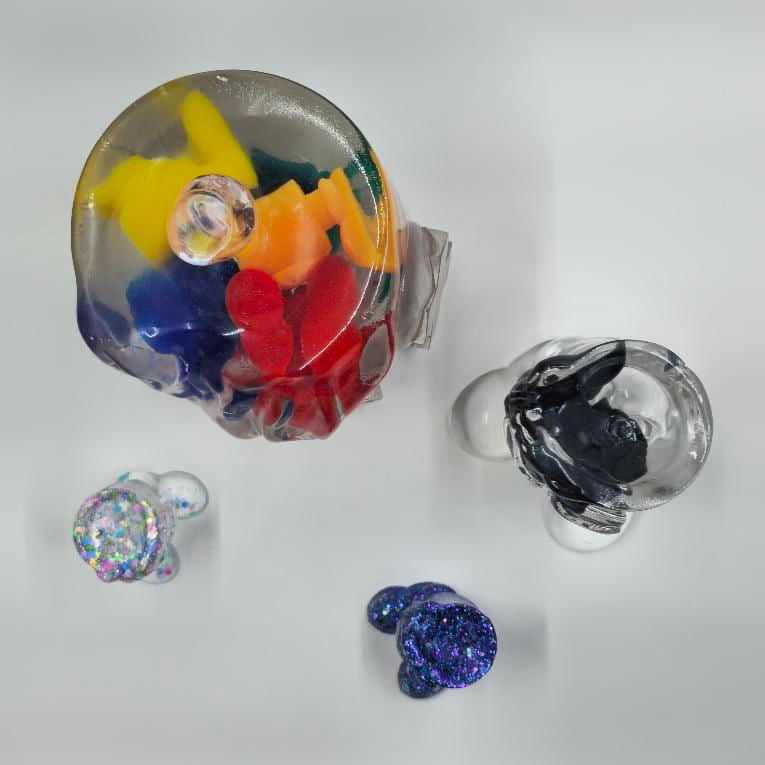 Clear With Stuff Inside - Larry by Dillon Gregory