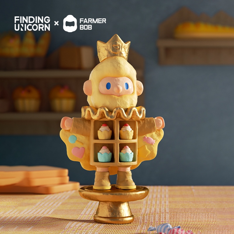 FARMER BOB FEELING YOU BLIND BOX SERIES - Preorder, featuring a toy figurine of a man in a garment, part of a 12-design collection.