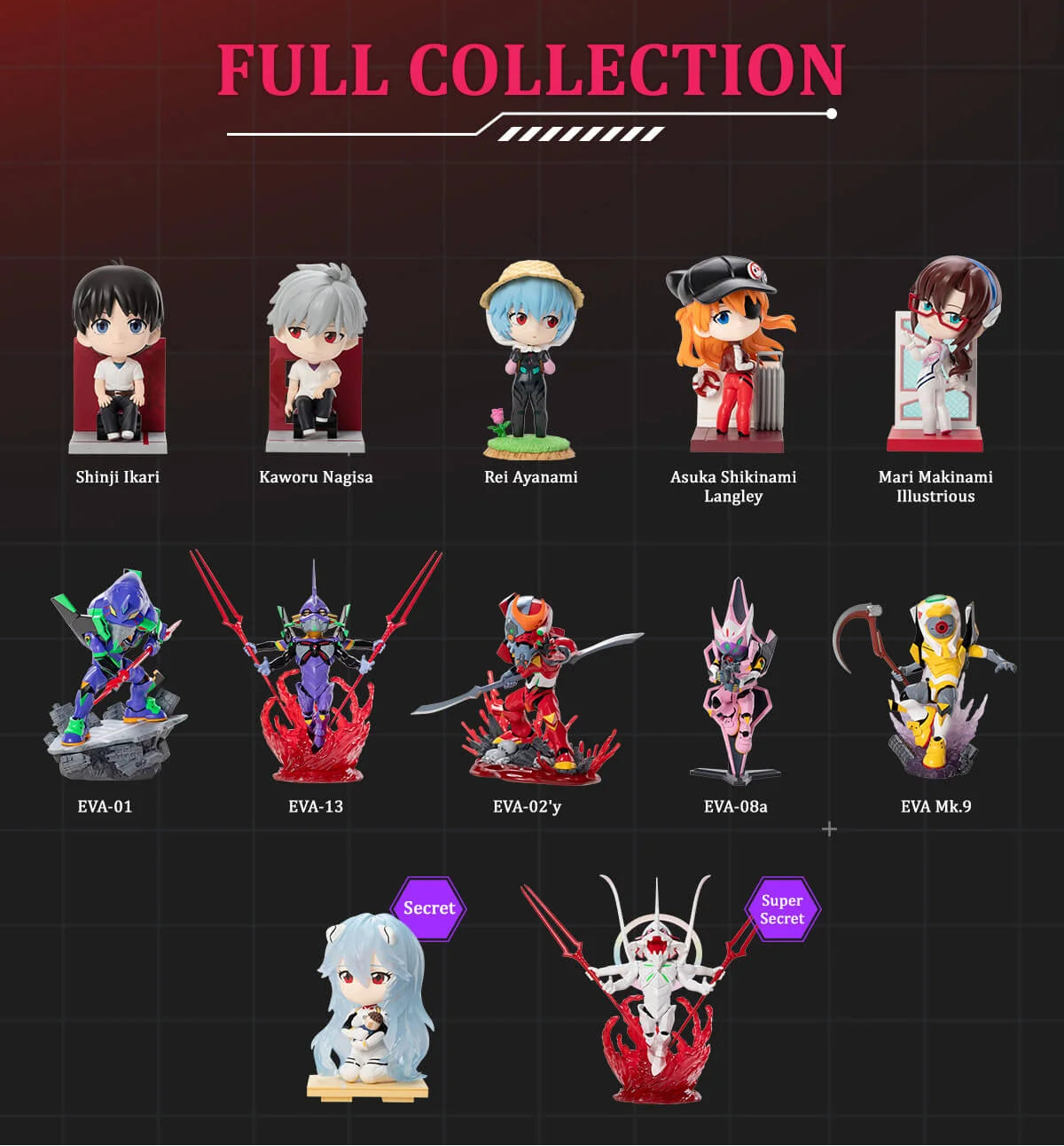 EVA Complementation Plan Series Blind Box Vol.2 - Preorder