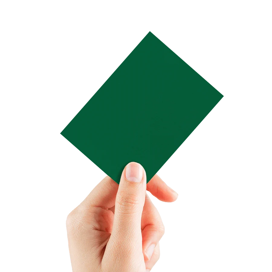 ECLIPSE® Matte Standard DECK PROTECTOR® Sleeves: Forest Green - 105ct