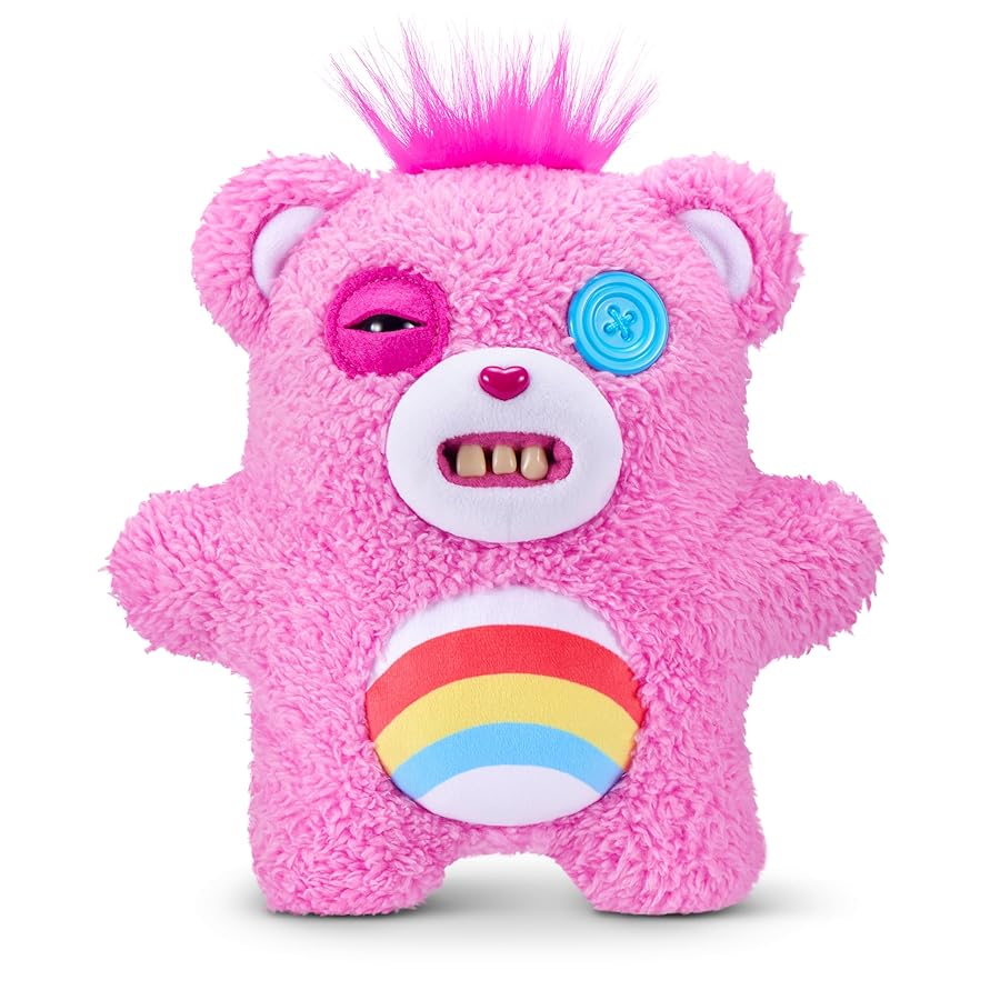 Fuggler Heart Care Bear Monster Keychain Plush Blind Box - Preorder