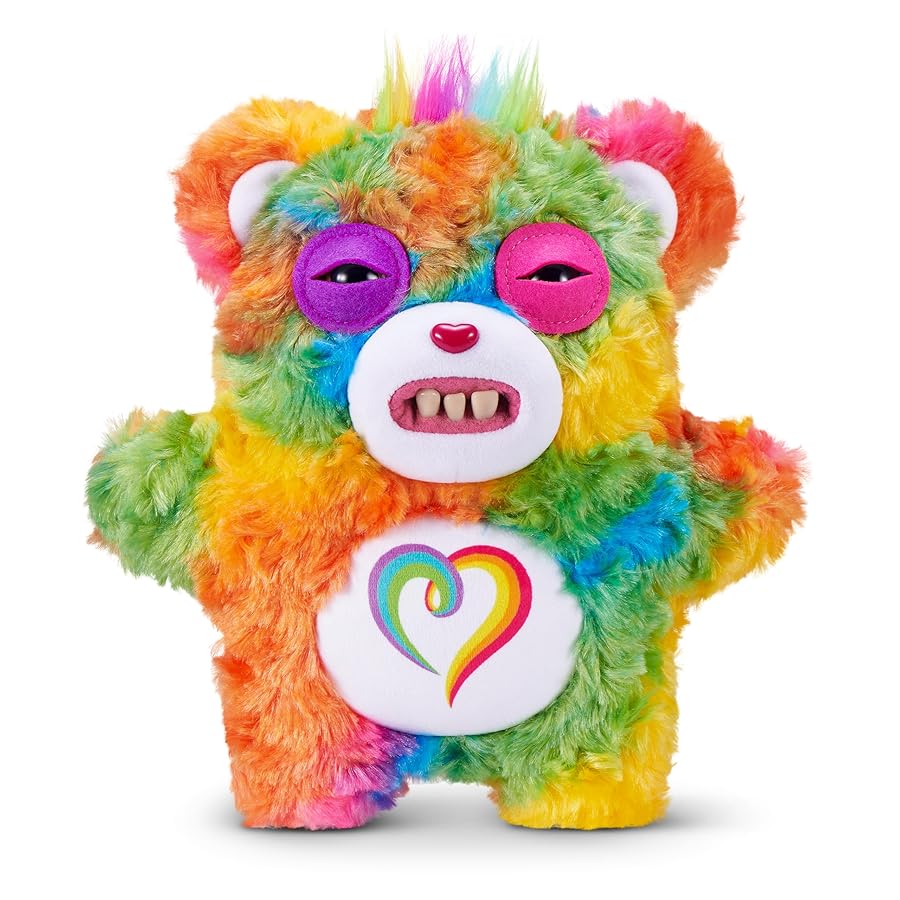 Fuggler Heart Care Bear Monster Keychain Plush Blind Box - Preorder