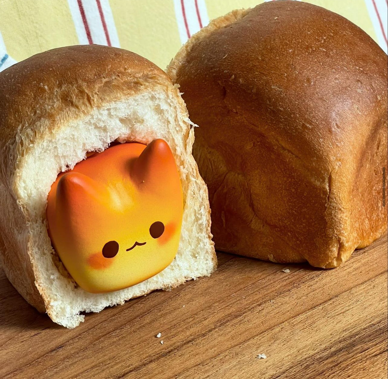 Bread Cat and Baby Bread set by Rato Kim - Preorder