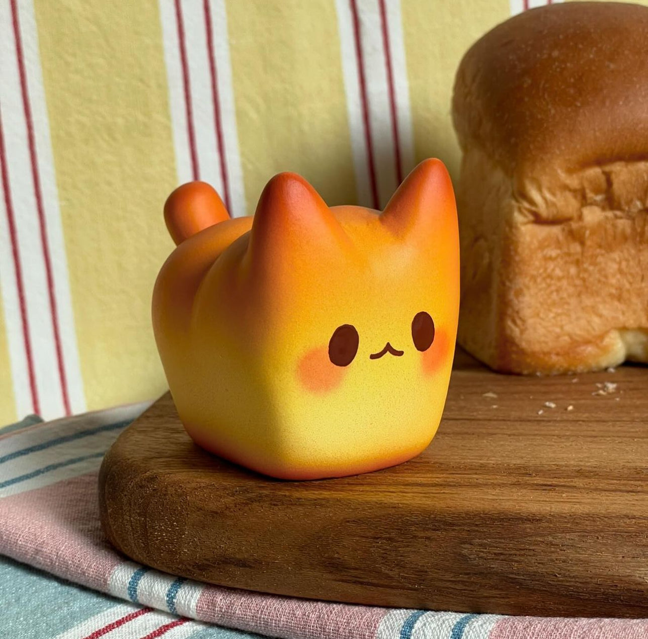 Bread Cat and Baby Bread set by Rato Kim - Preorder