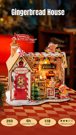 Rolife DIY Miniature House - Gingerbread House DG176