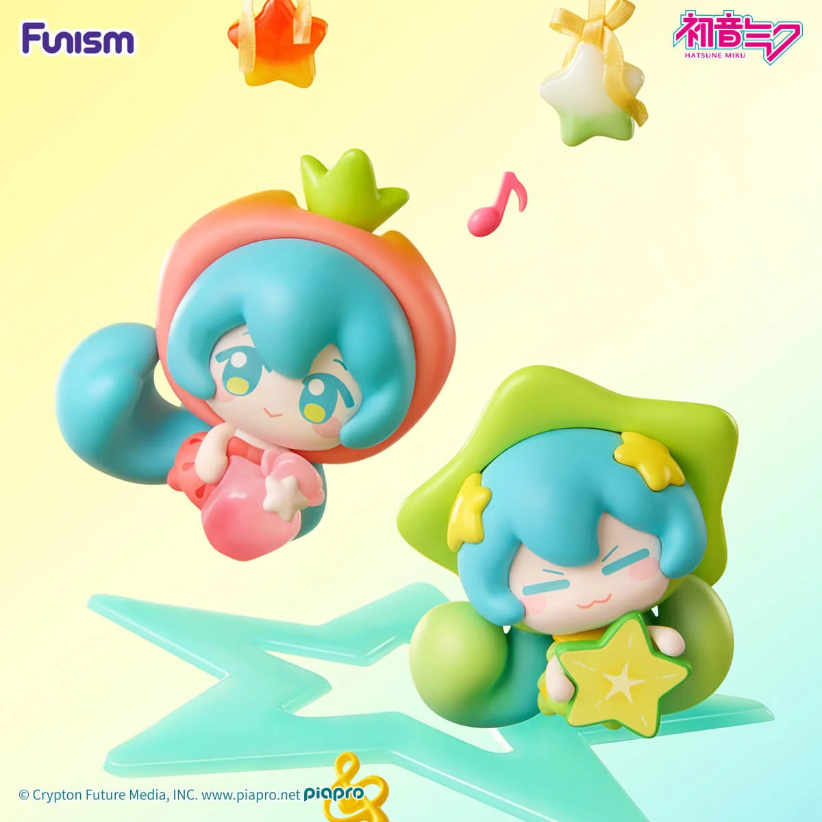 Hatsune Miku Fruit Candy Theme Qface Blind Box - Preorder