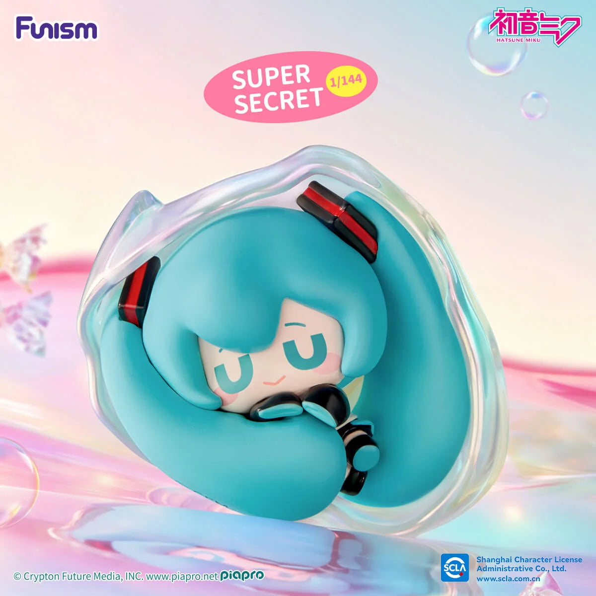 Hatsune Miku Fruit Candy Theme Qface Blind Box - Preorder