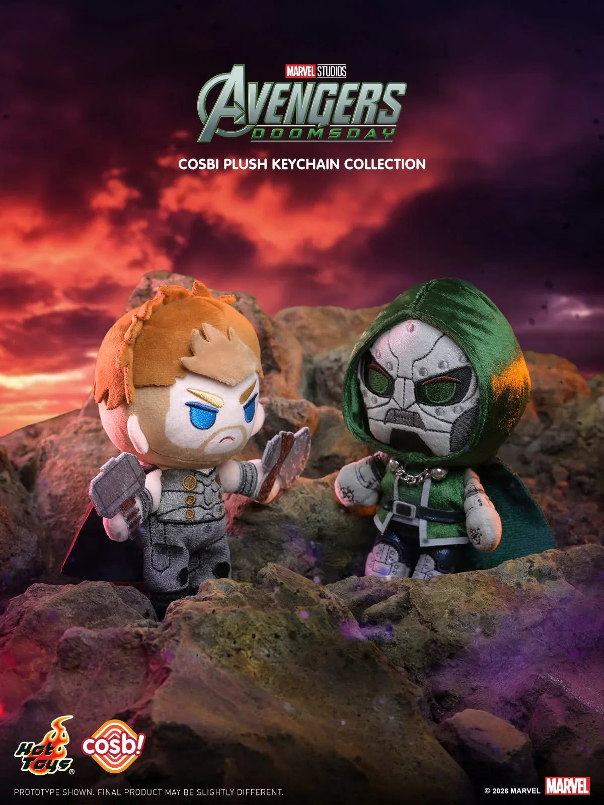 Avengers 5: Doomsday COSBI Plush Charm Blind Box - Preorder