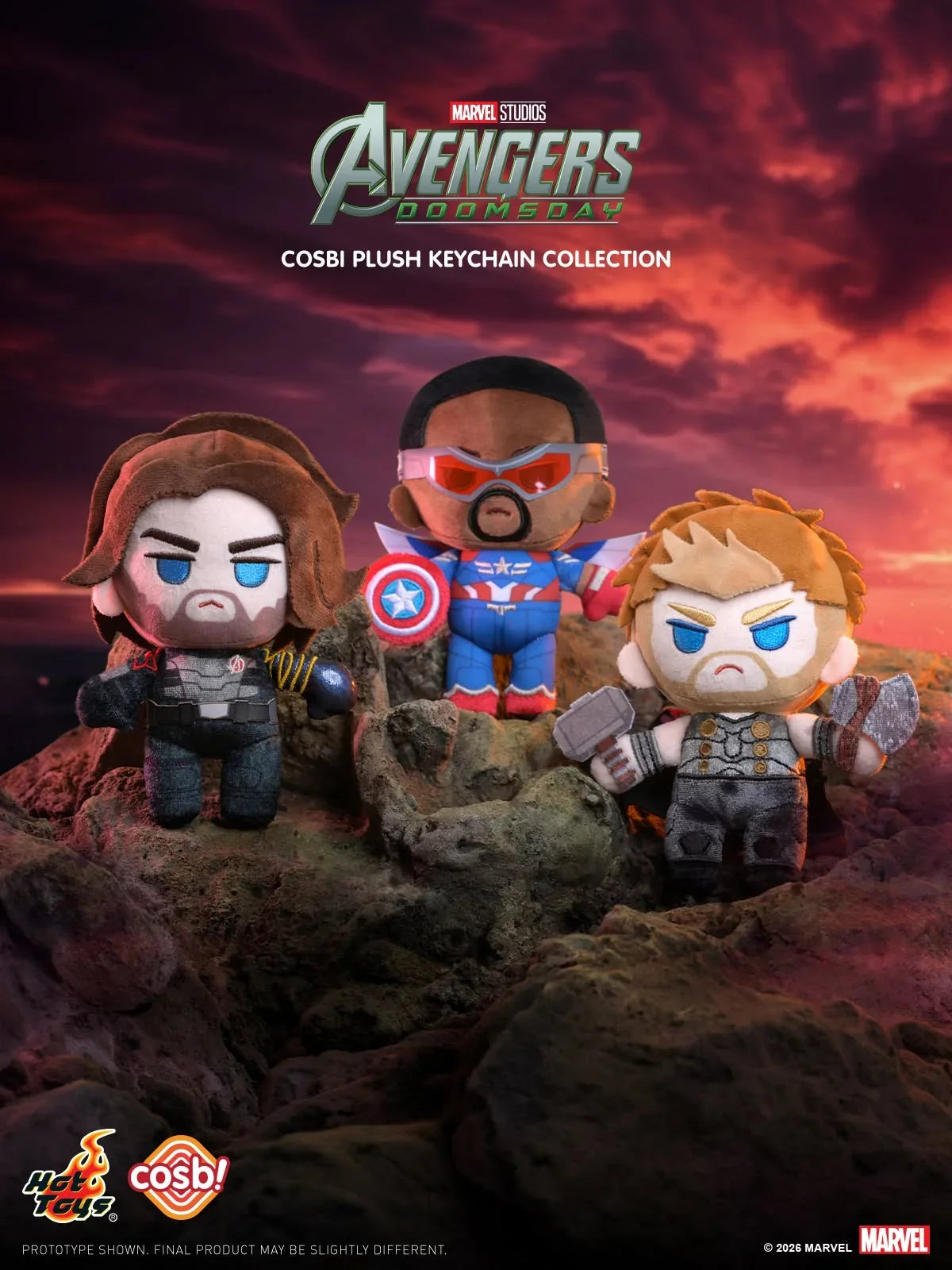Avengers 5: Doomsday COSBI Plush Charm Blind Box - Preorder