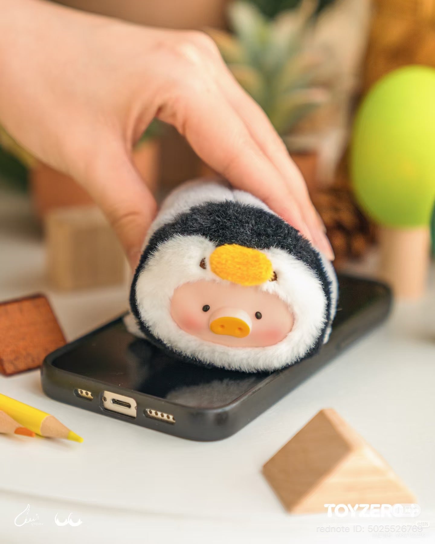 LuLu the Piggy Animal Party Vol. 2 - Stick together PVC Face Plush Keychain Blind Box - Preorder