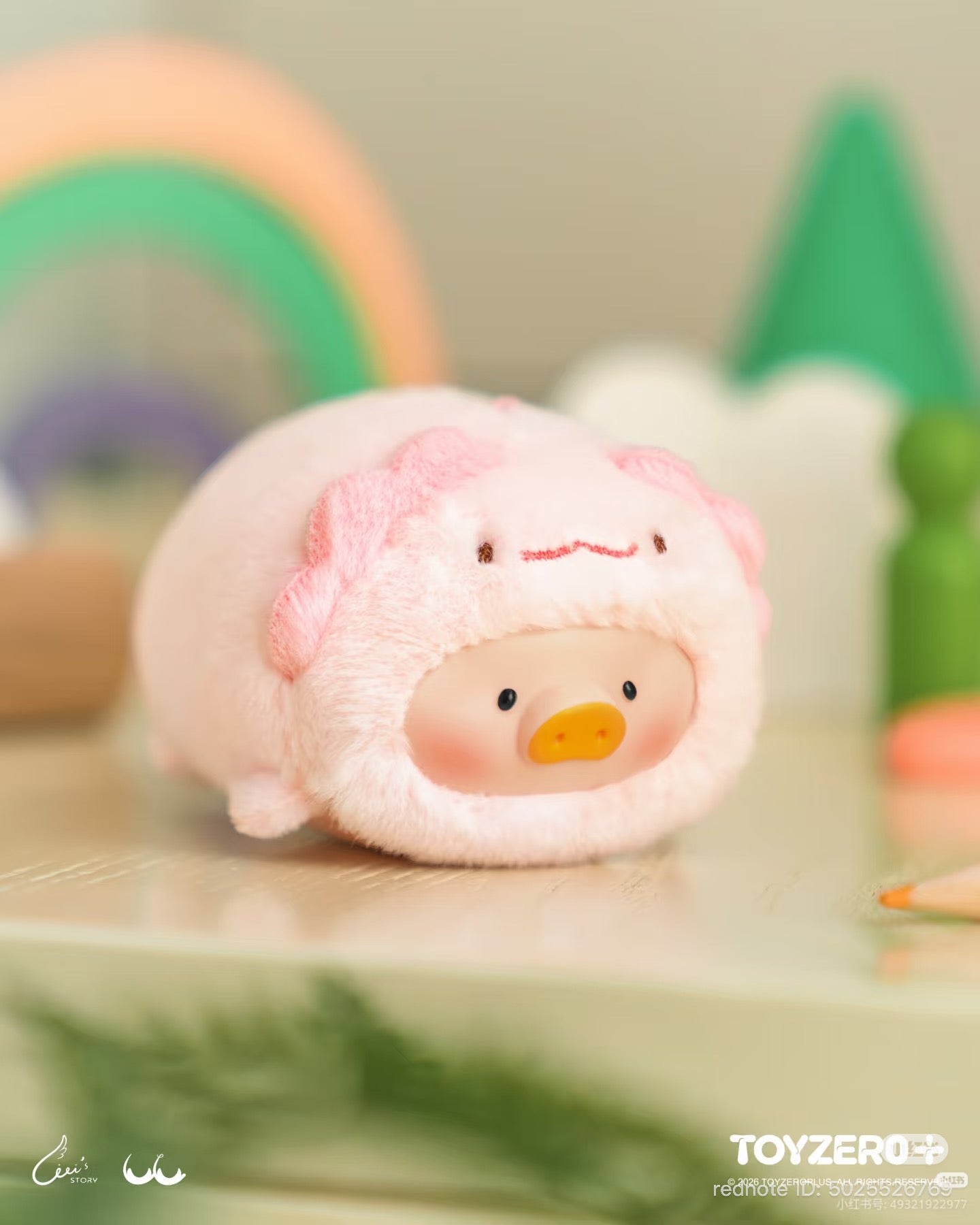 LuLu the Piggy Animal Party Vol. 2 - Stick together PVC Face Plush Keychain Blind Box - Preorder