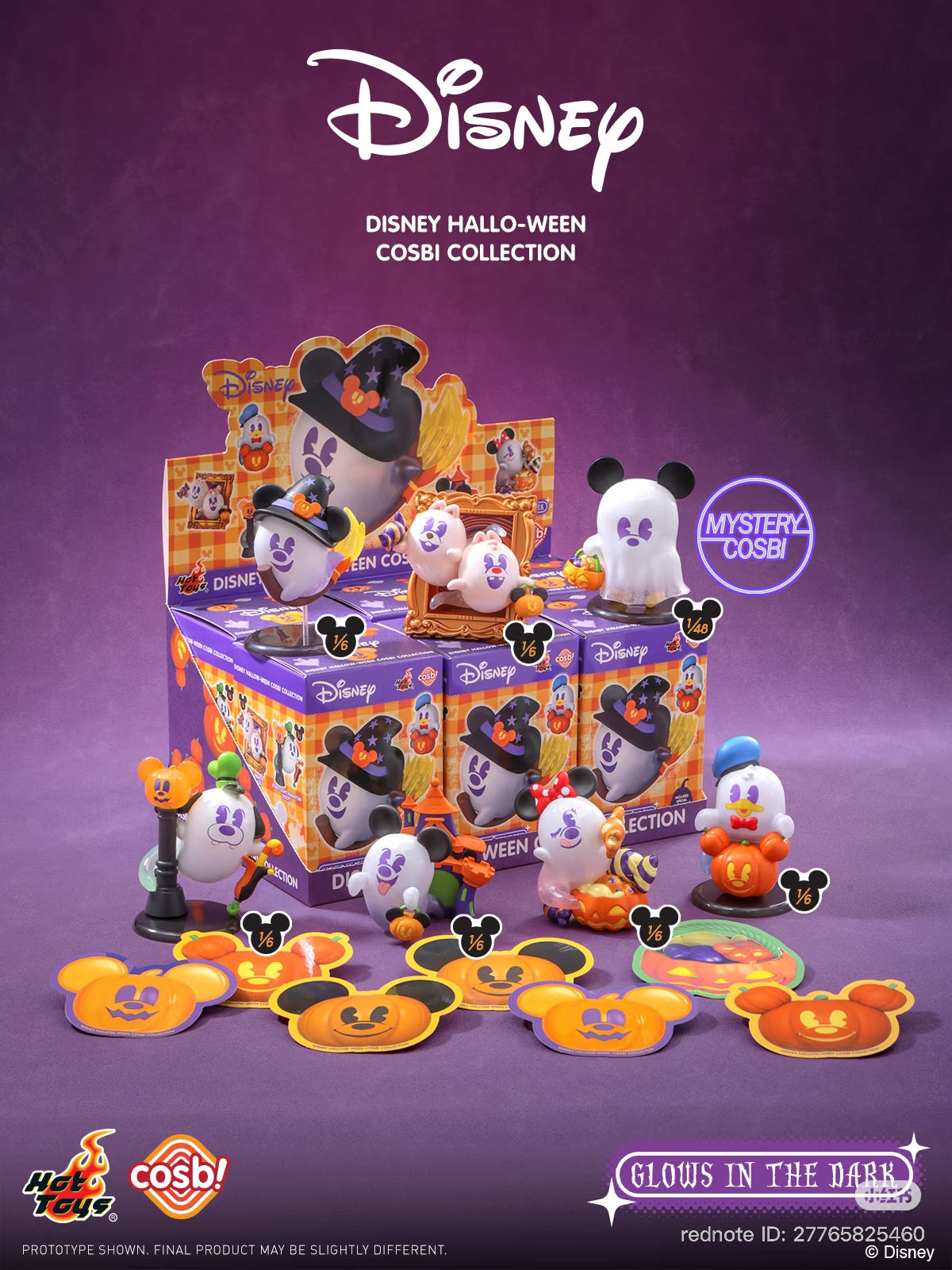 Disney Ghost Party COSBI Mini Figure Blind Box - Preorder