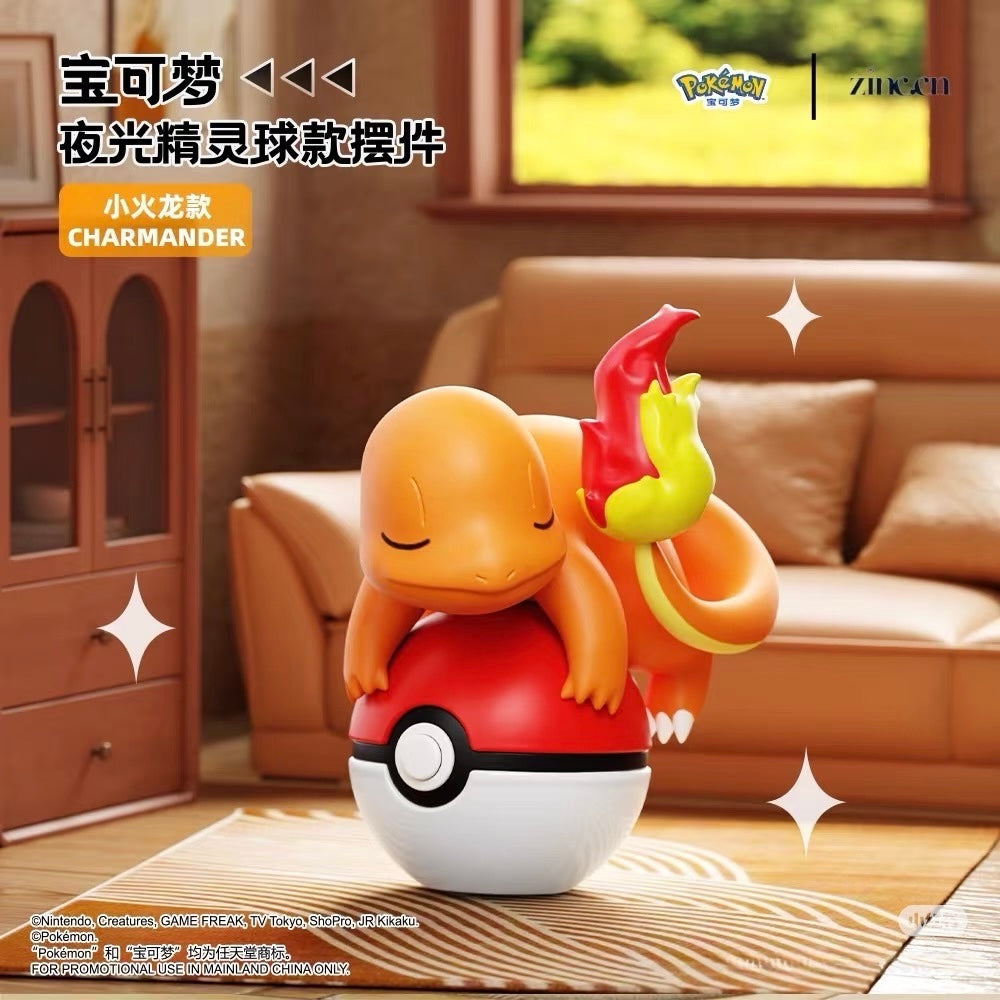 Pokémon Glow-in-the-Dark Poke Ball Display Figure - Preorder
