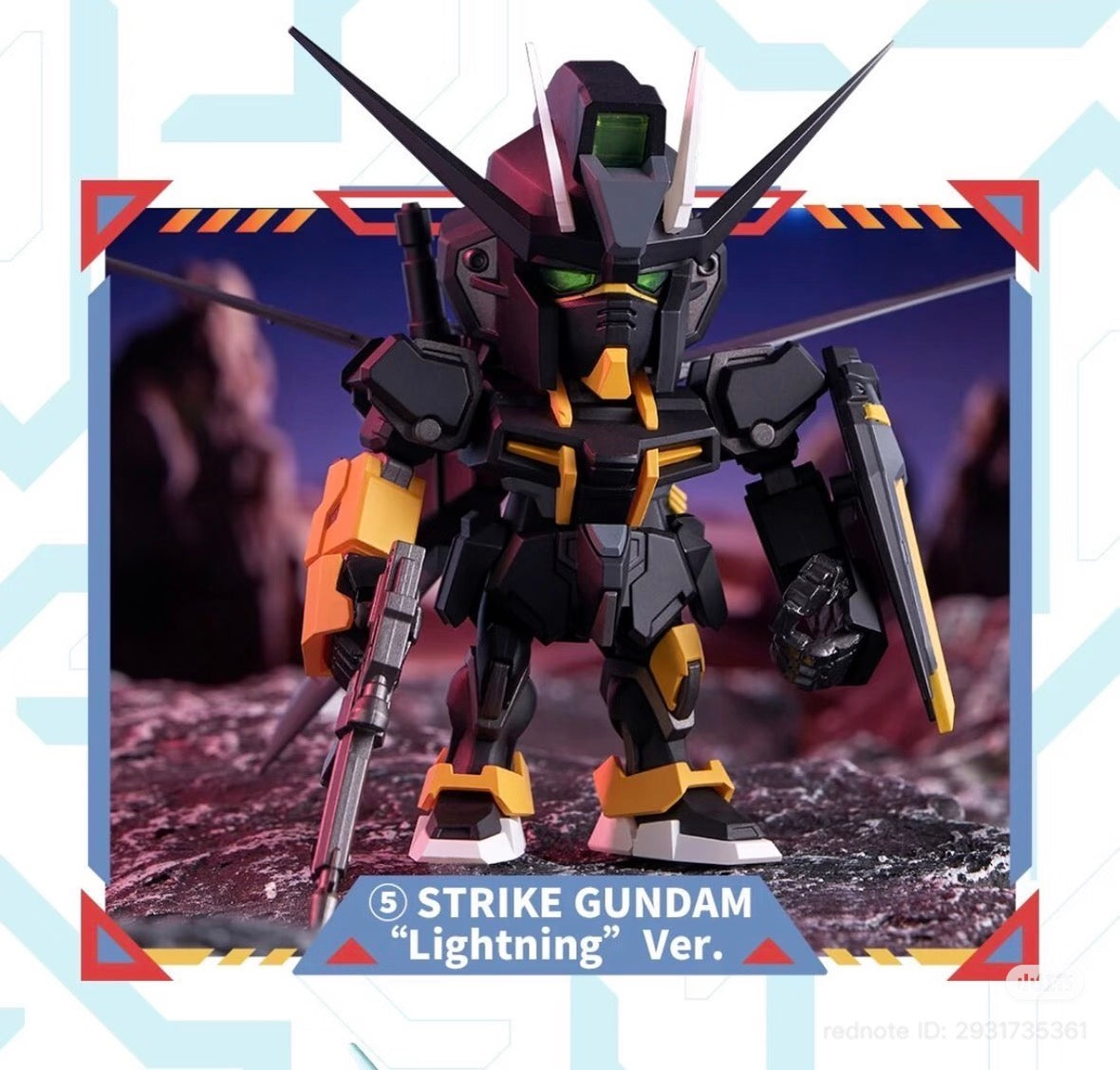 BANDAI QMSV MINI STRIKE & DESTINY GUNDAM SERIES BLIND BOX
