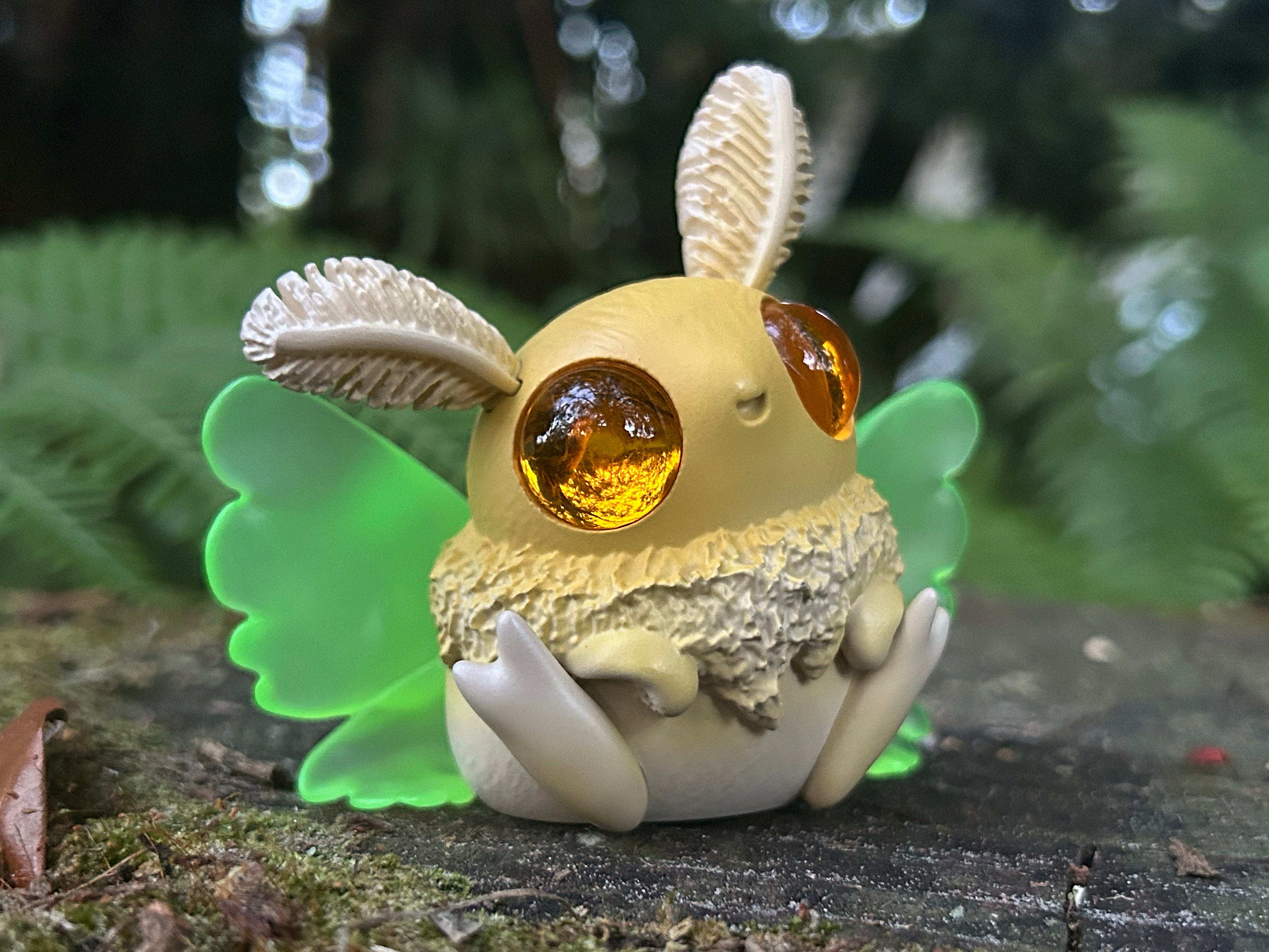 Cryptkid - Luna Mothman by Hazel Owlery