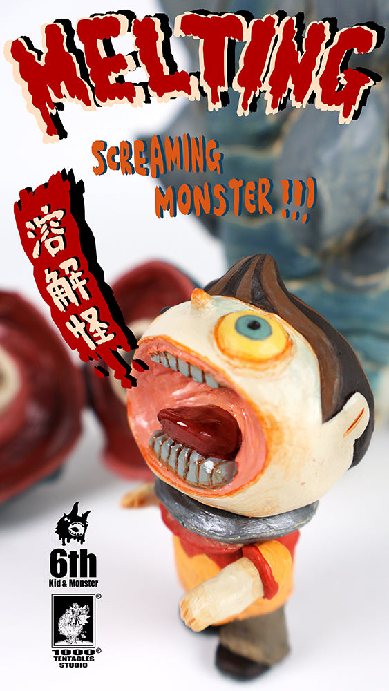 Melting Screaming Monster by 1000 Tentacles - Preorder