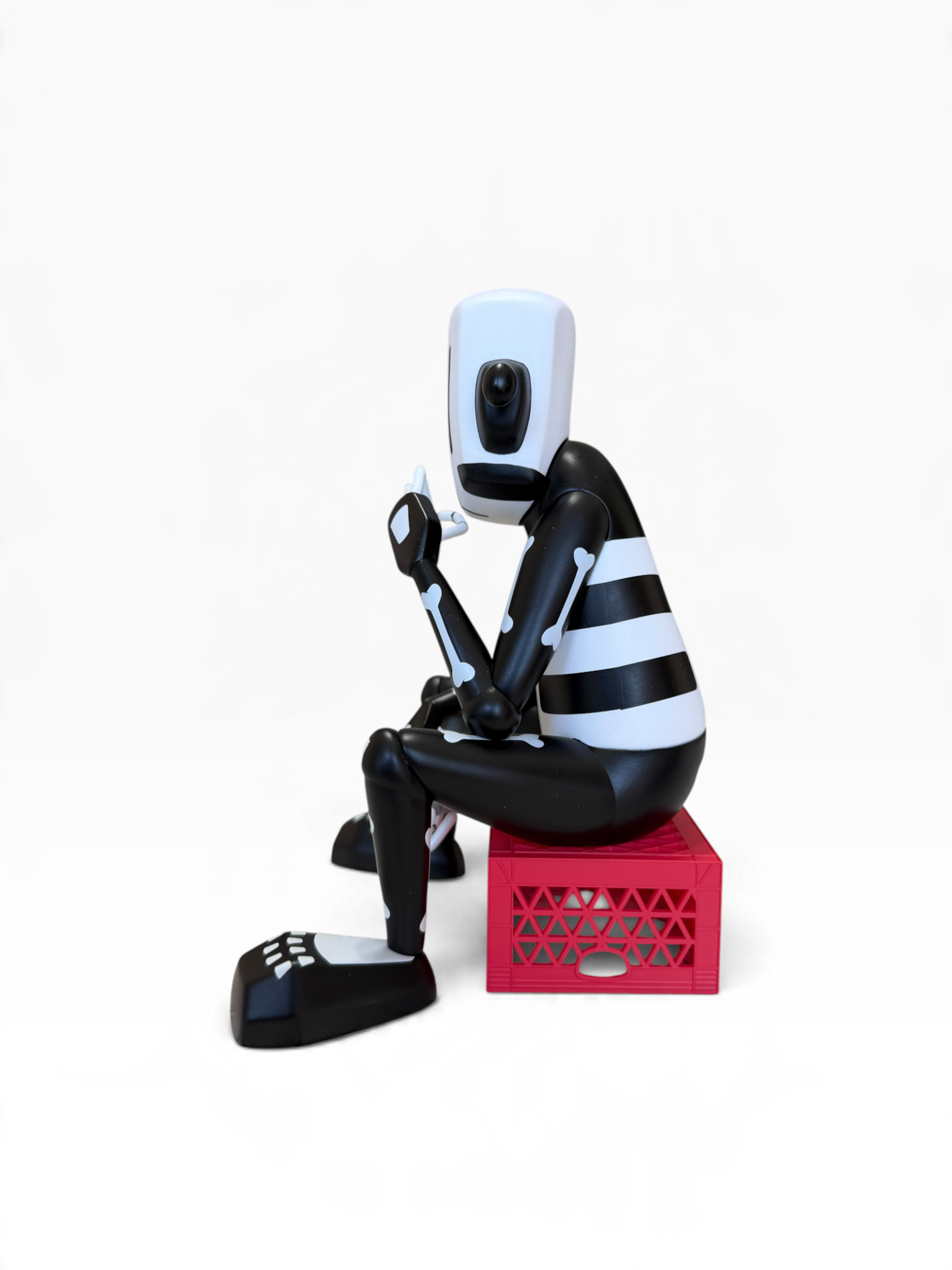 ChrisRWK "The Thinker" Vinyl Figure - Bones Edition