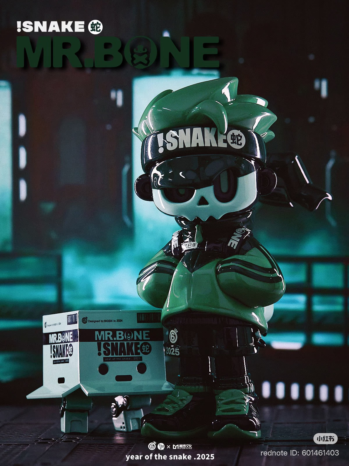 MR.BONE 100%- year of snake - Preorder