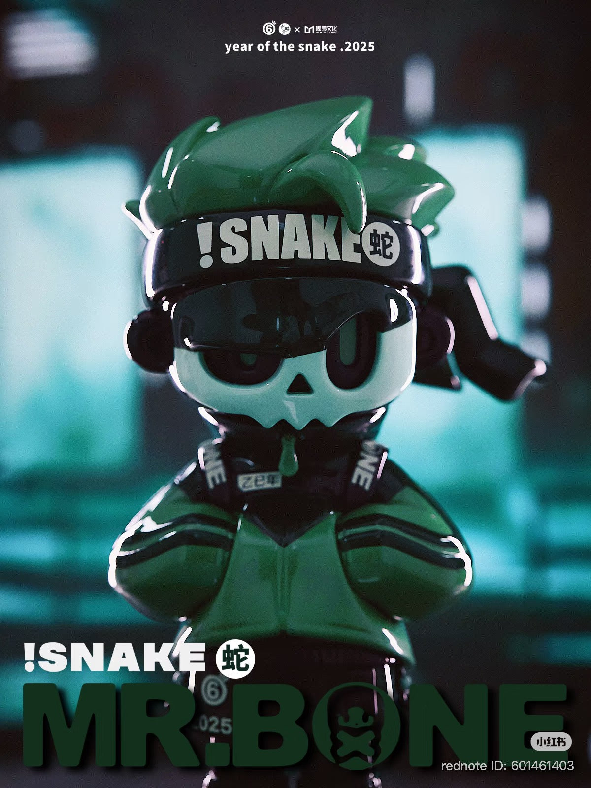 MR.BONE 100%- year of snake - Preorder