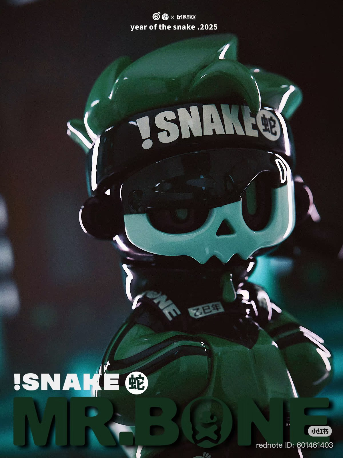 MR.BONE 100%- year of snake - Preorder