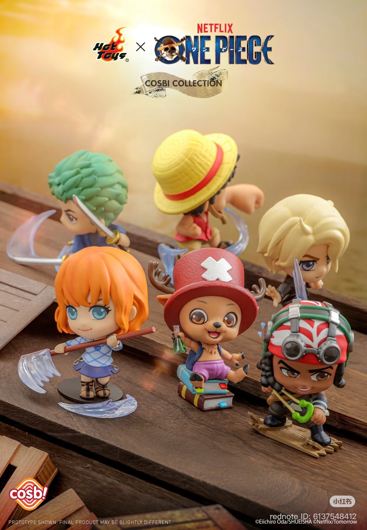 One Piece COSBI Collection Blind Box Series - Preorder