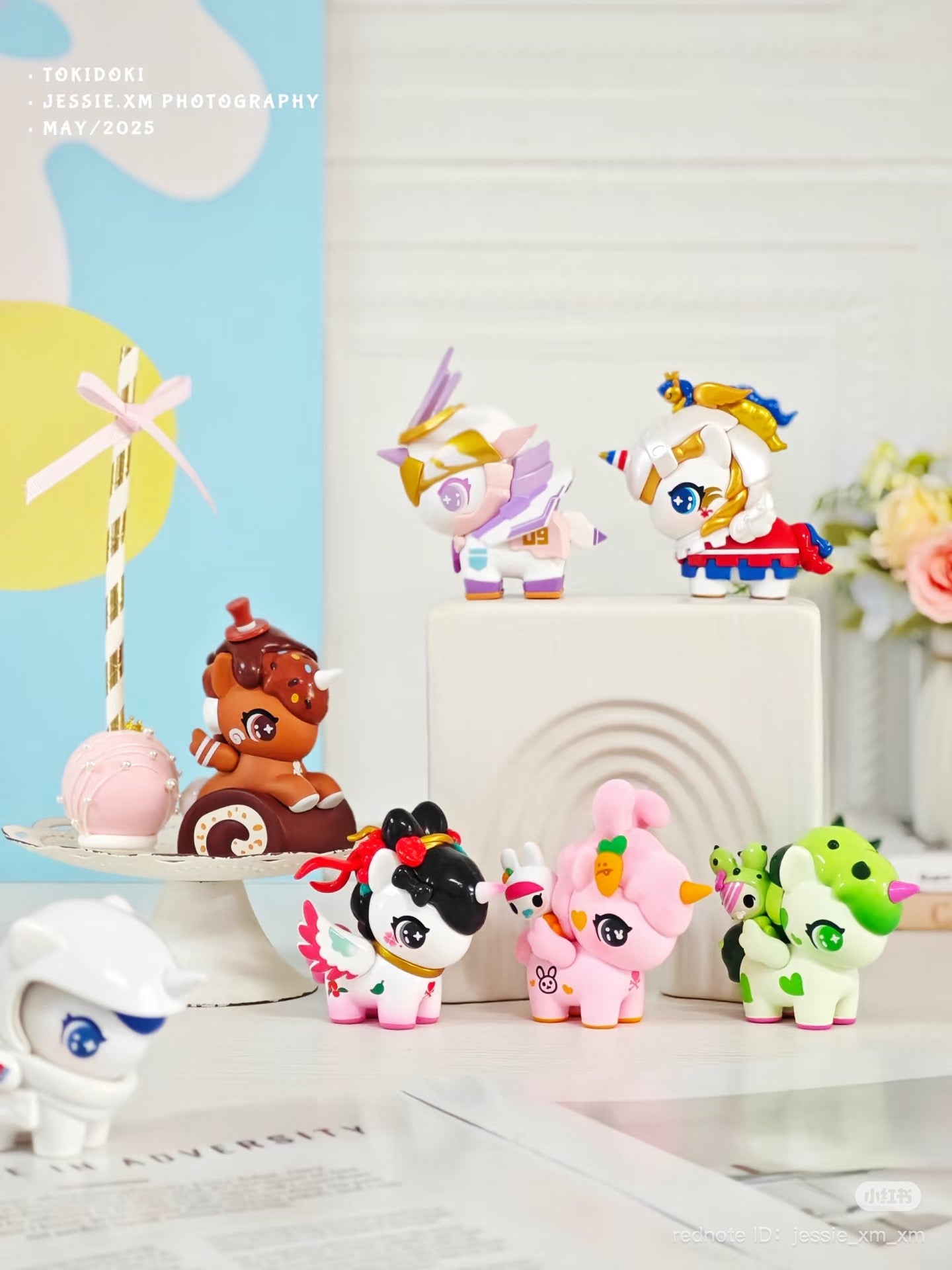 Chibi Unicorno Seasons of Time Series Blind Box, featuring 9 designs and 1 secret, available for preorder at Strangecat Toys, shipping estimated July 2025.