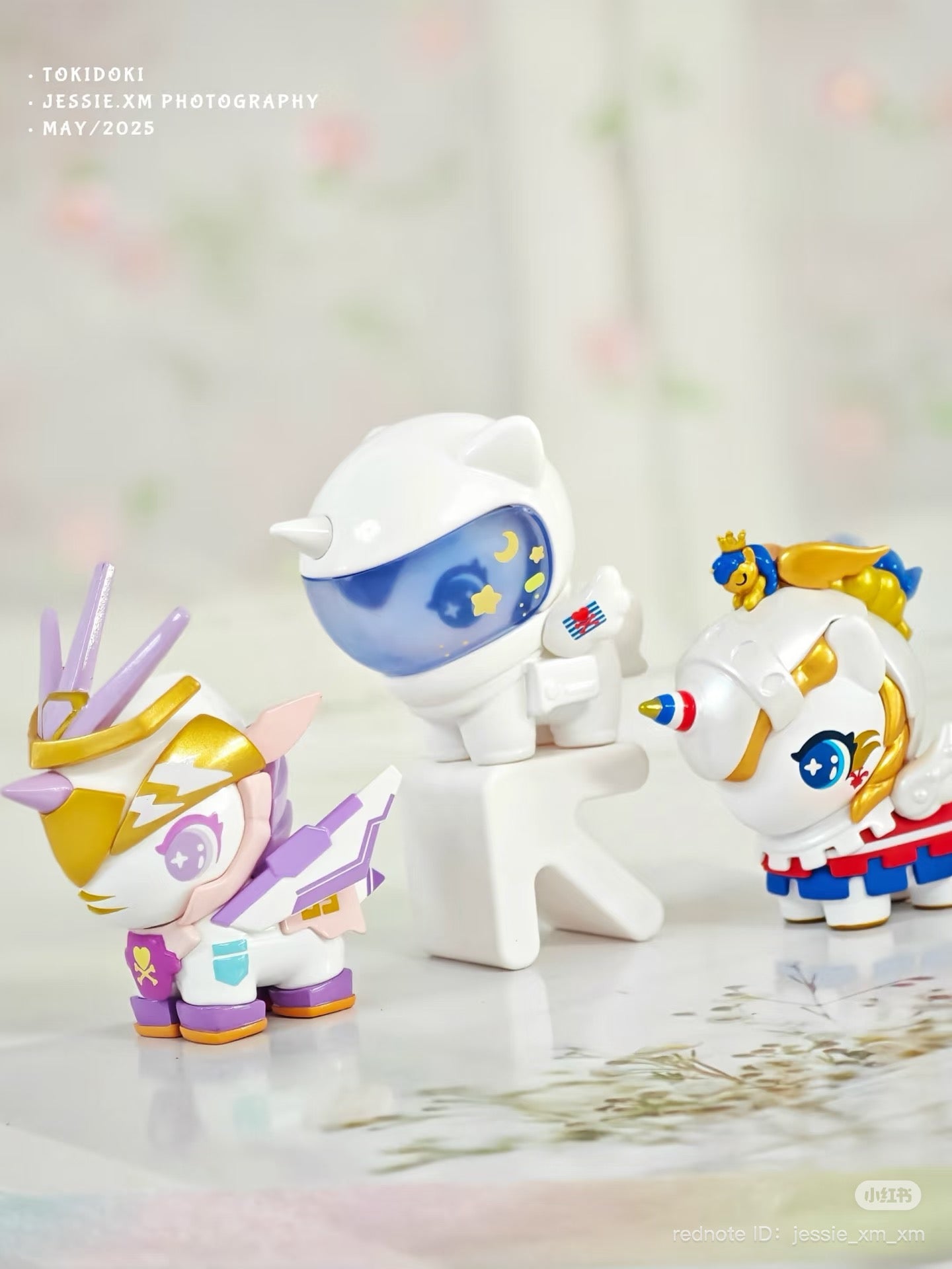 Chibi Unicorno Seasons of Time Series Blind Box, featuring 9 regular designs and 1 secret, available for preorder, ships estimated July 2025.