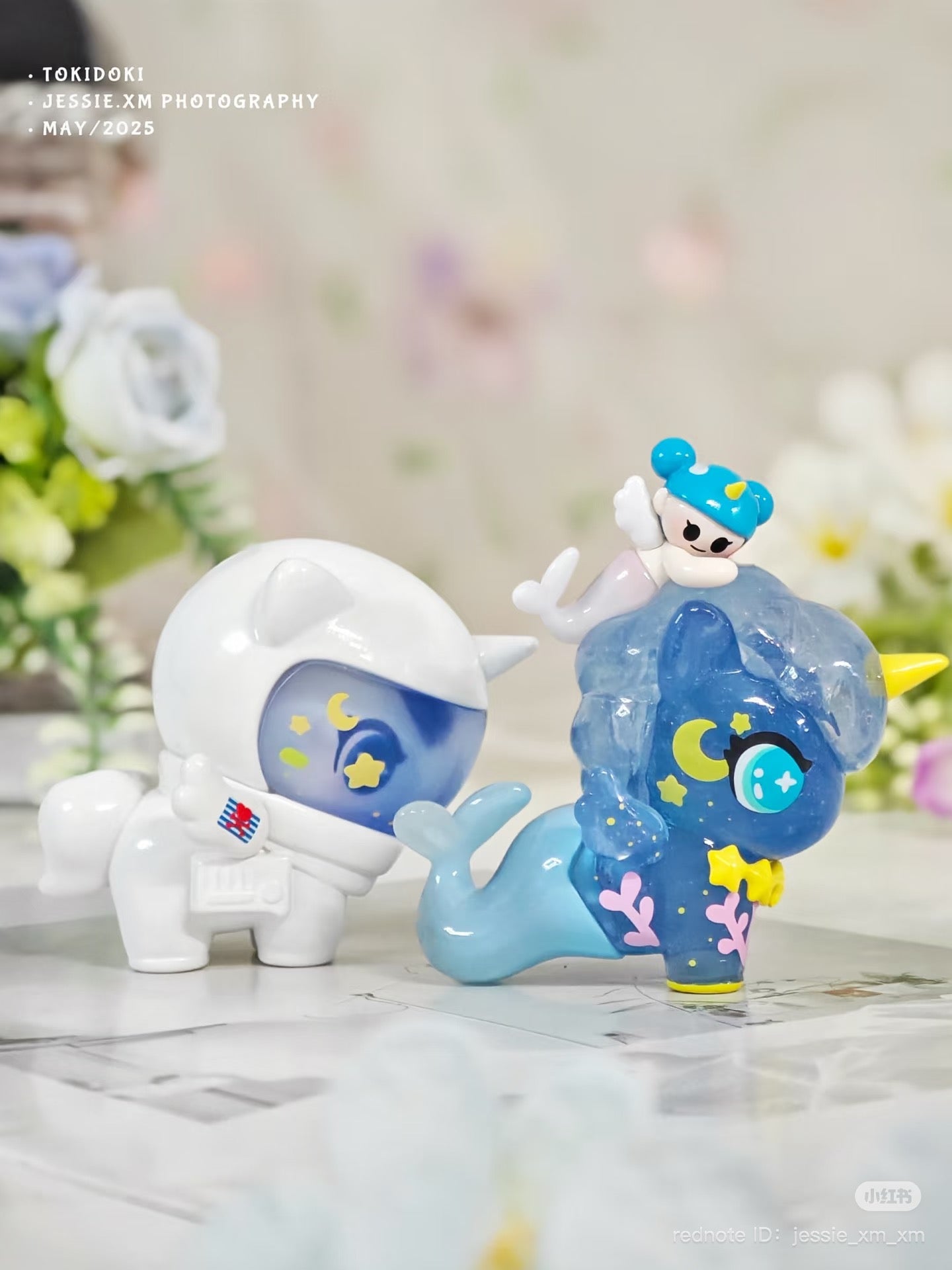 Chibi Unicorno Seasons of Time Series Blind Box featuring 9 unique designs and 1 secret, available for preorder, shipping estimated July 2025.
