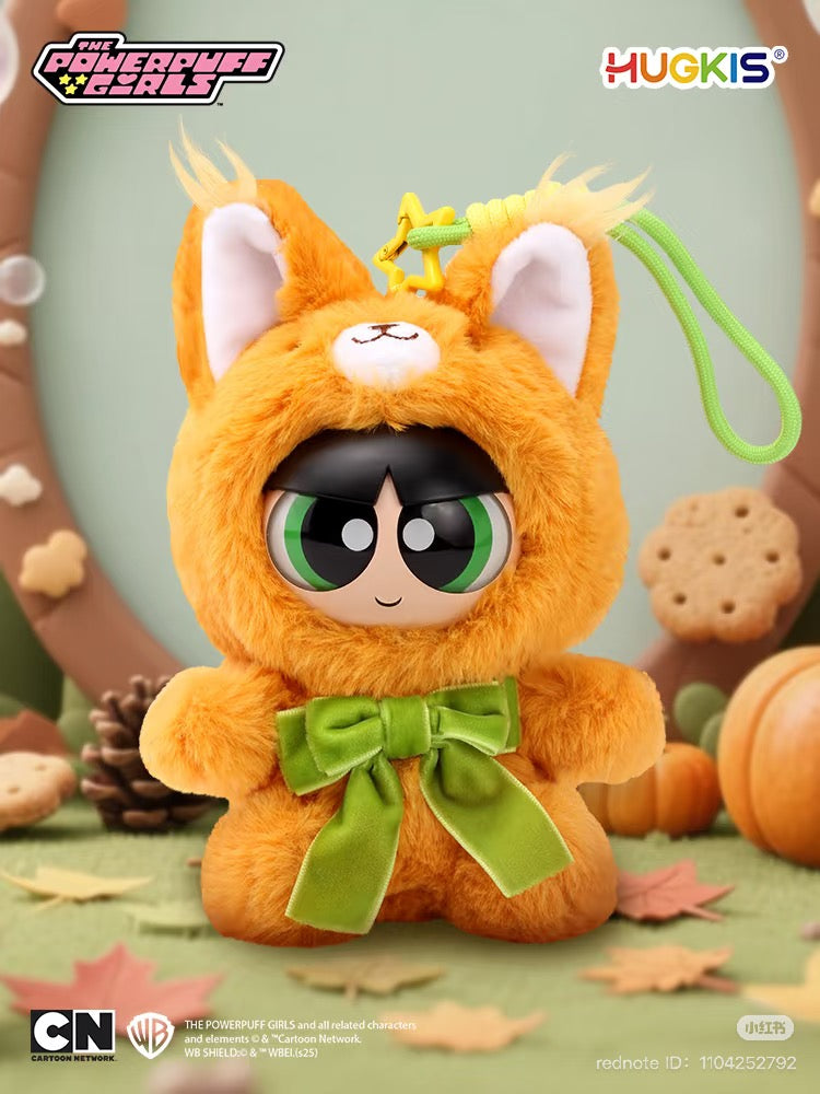 The Powerpuff Girls Forest Party Blind Box featuring 6 designs plus a secret, available for preorder, ships July 2025.