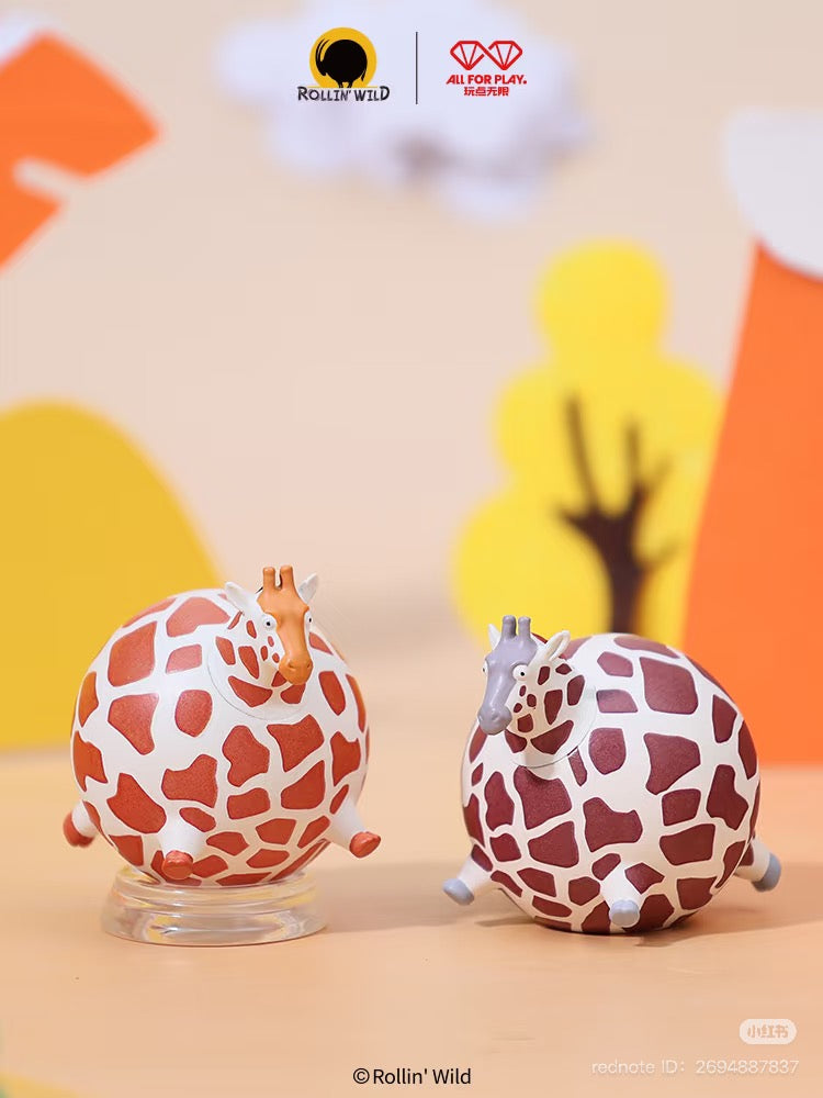 The chubby animal world of stacking fun Blind Box Series - Preorder, featuring 12 designs and a potential secret, ideal for art toy collectors.