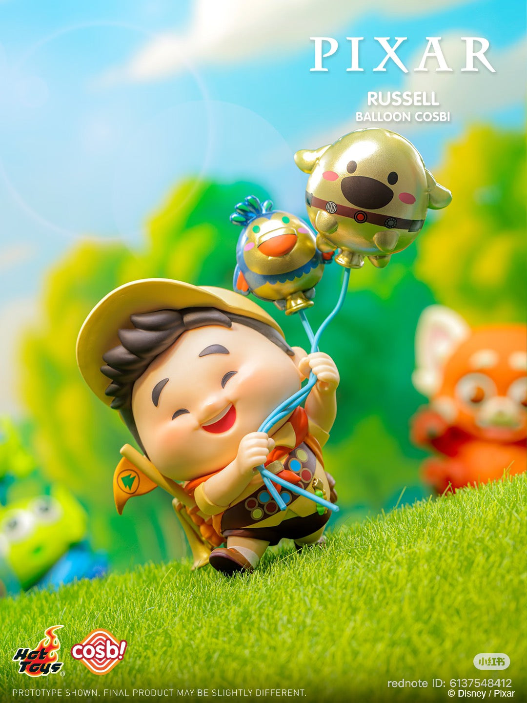 Pixar Balloon Series COSBI Mini Figure Blind Box