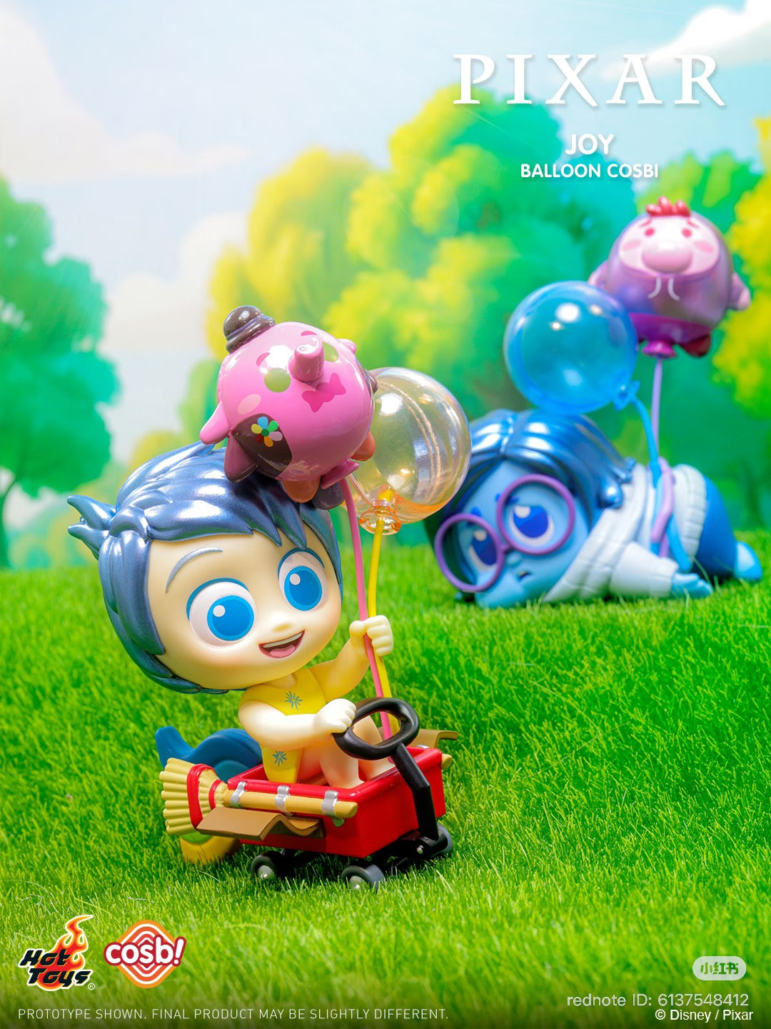 Pixar Balloon Series COSBI Mini Figure Blind Box