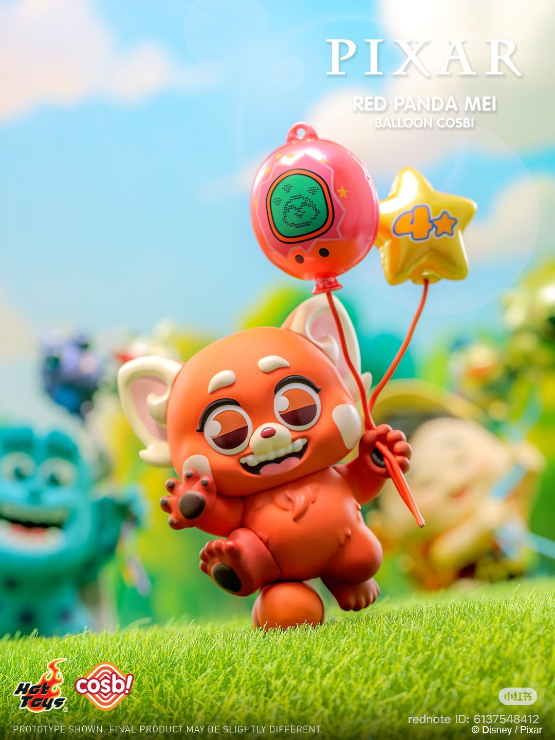 Pixar Balloon Series COSBI Mini Figure Blind Box