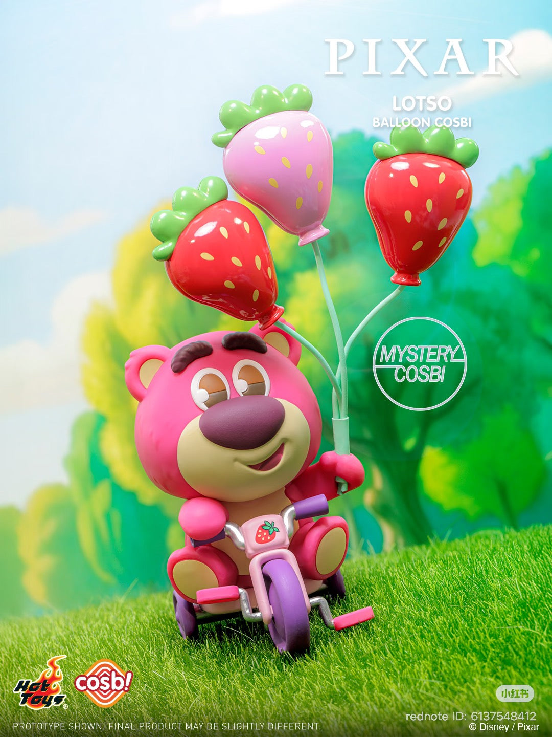 Pixar Balloon Series COSBI Mini Figure Blind Box