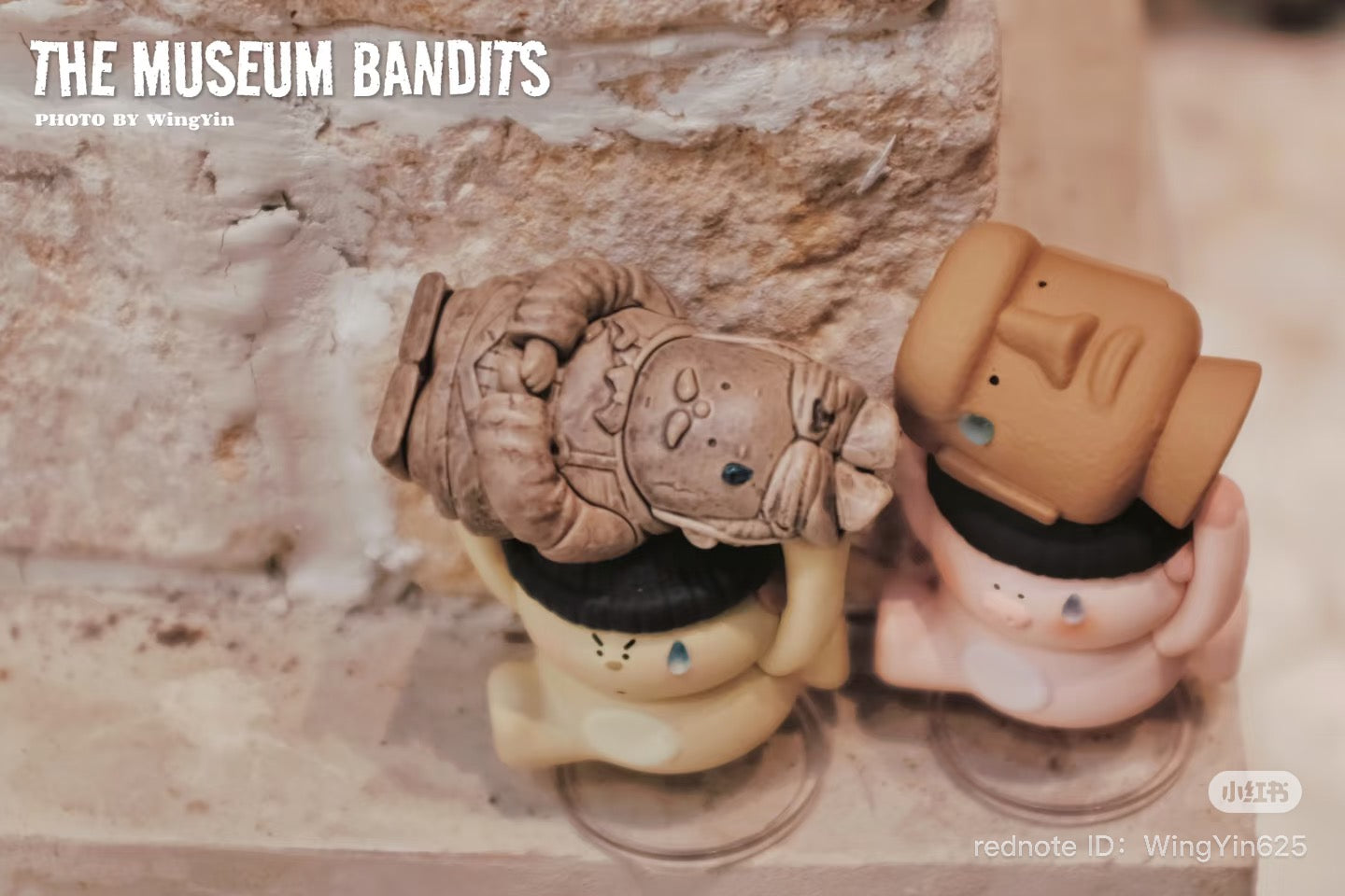 Museum Thief Series Blind Box - Preorder features ceramic figurines, showcasing six regular designs and one secret design option.