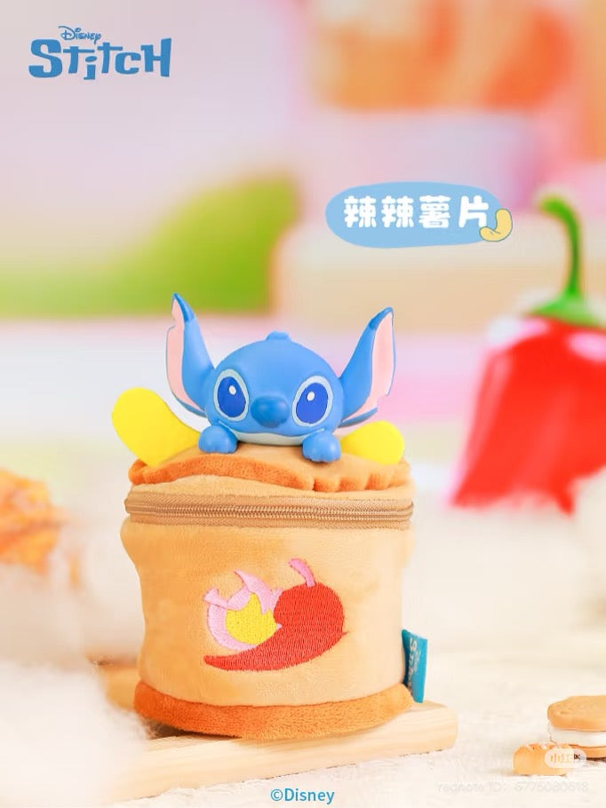 Disney Stitch series interesting food handbag - Preorder, featuring a design inspired by a sandwich and red pepper. Ships August 2025.