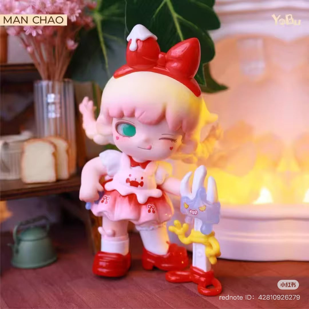 YOBU, the corner no one sees Blind Box Series features figurines inspired by baby toys, offering 8 designs and a secret, available for preorder.