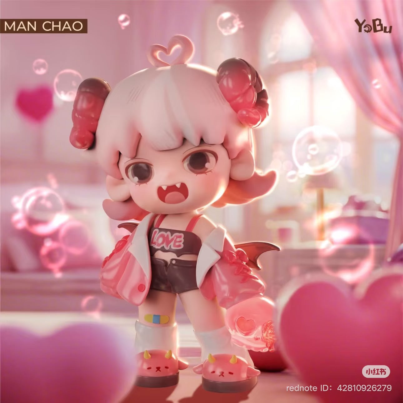 YOBU, the corner no one sees Blind Box Series, features a close-up of doll-like elements, highlighting unique toy designs. Preorder for August 2025 shipping.