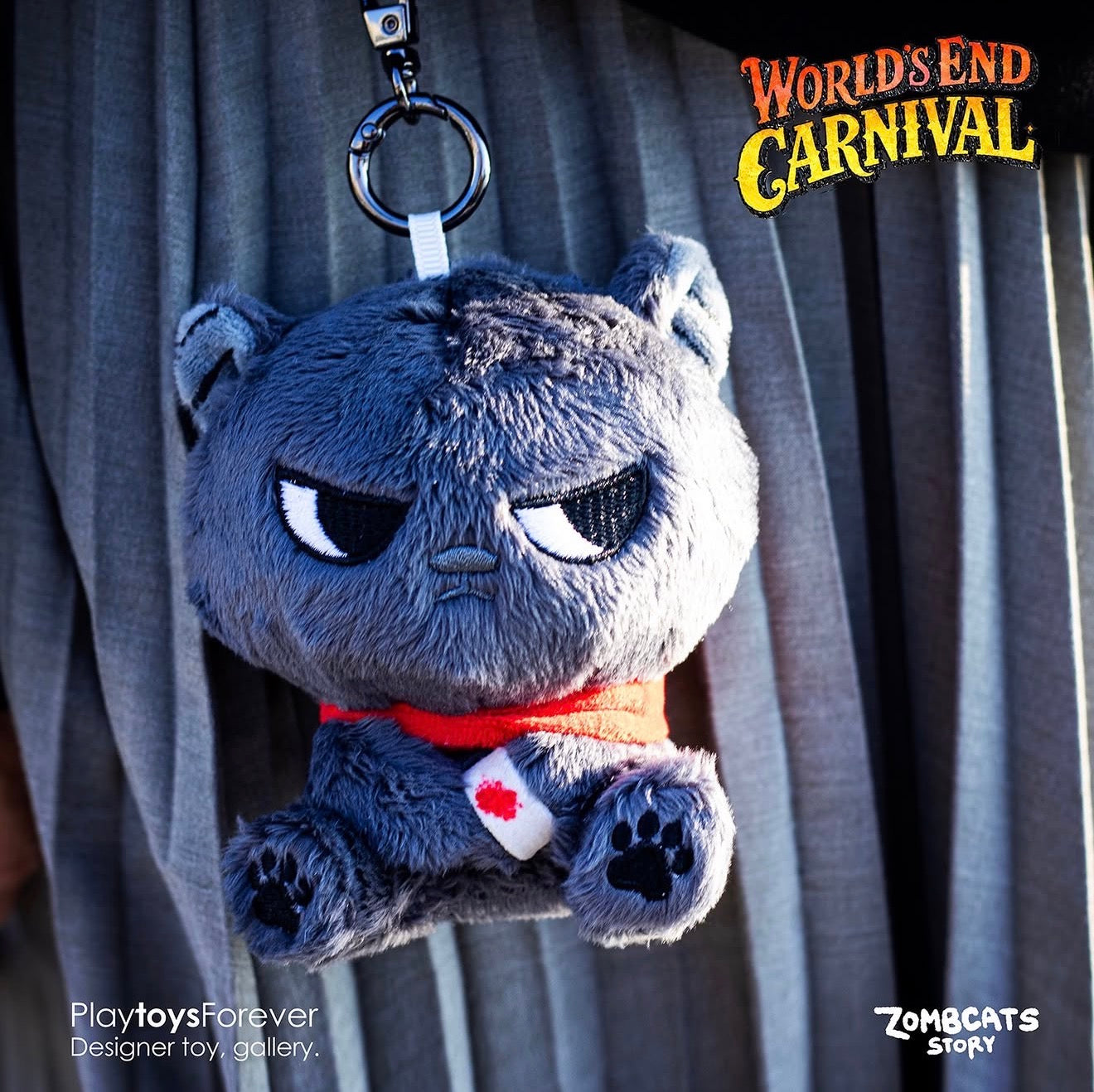 Zombcats Story - Sumi - Plush Keychain