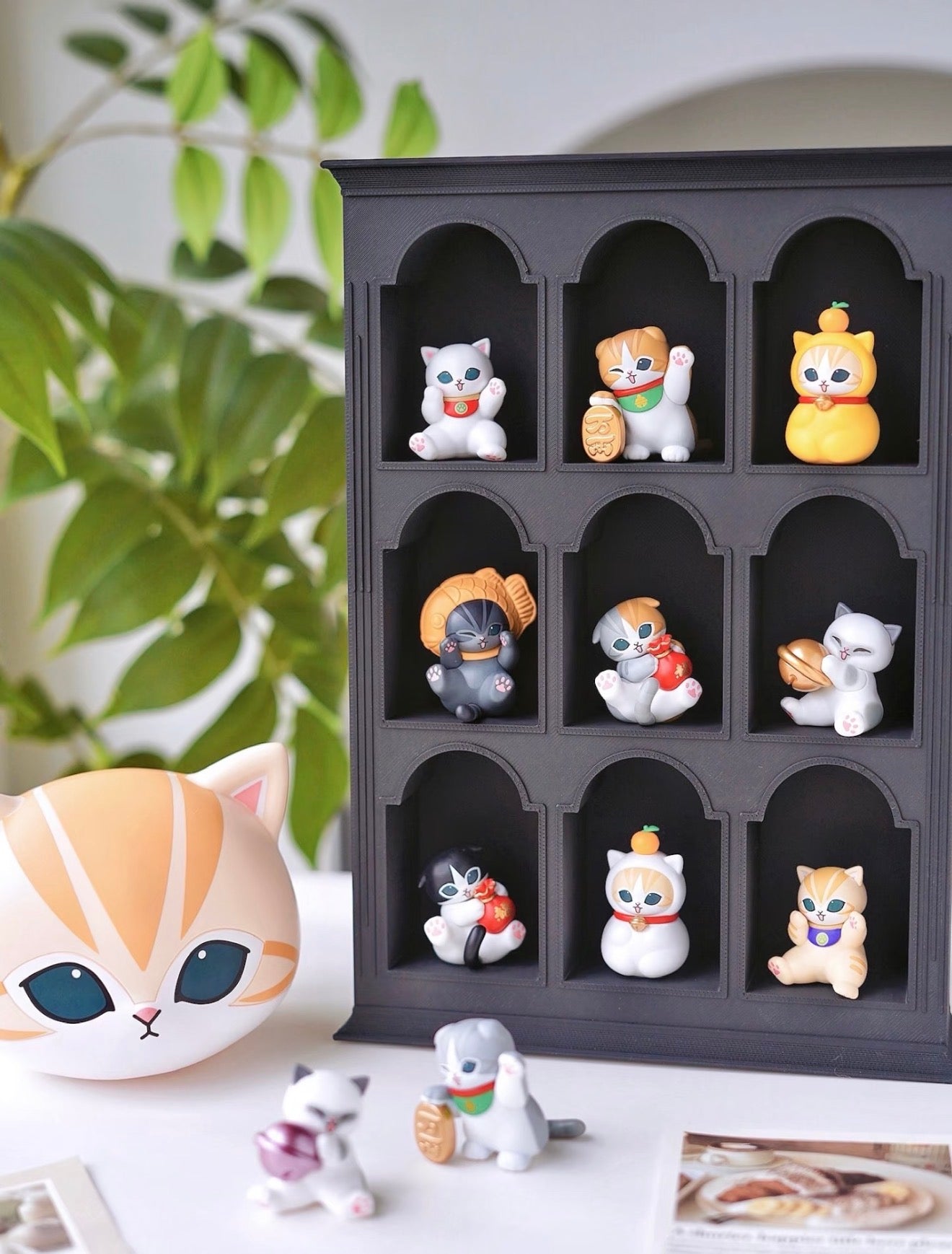 Mofusand Lucky Cat Series Mini Cat Head Blind Box - Preorder