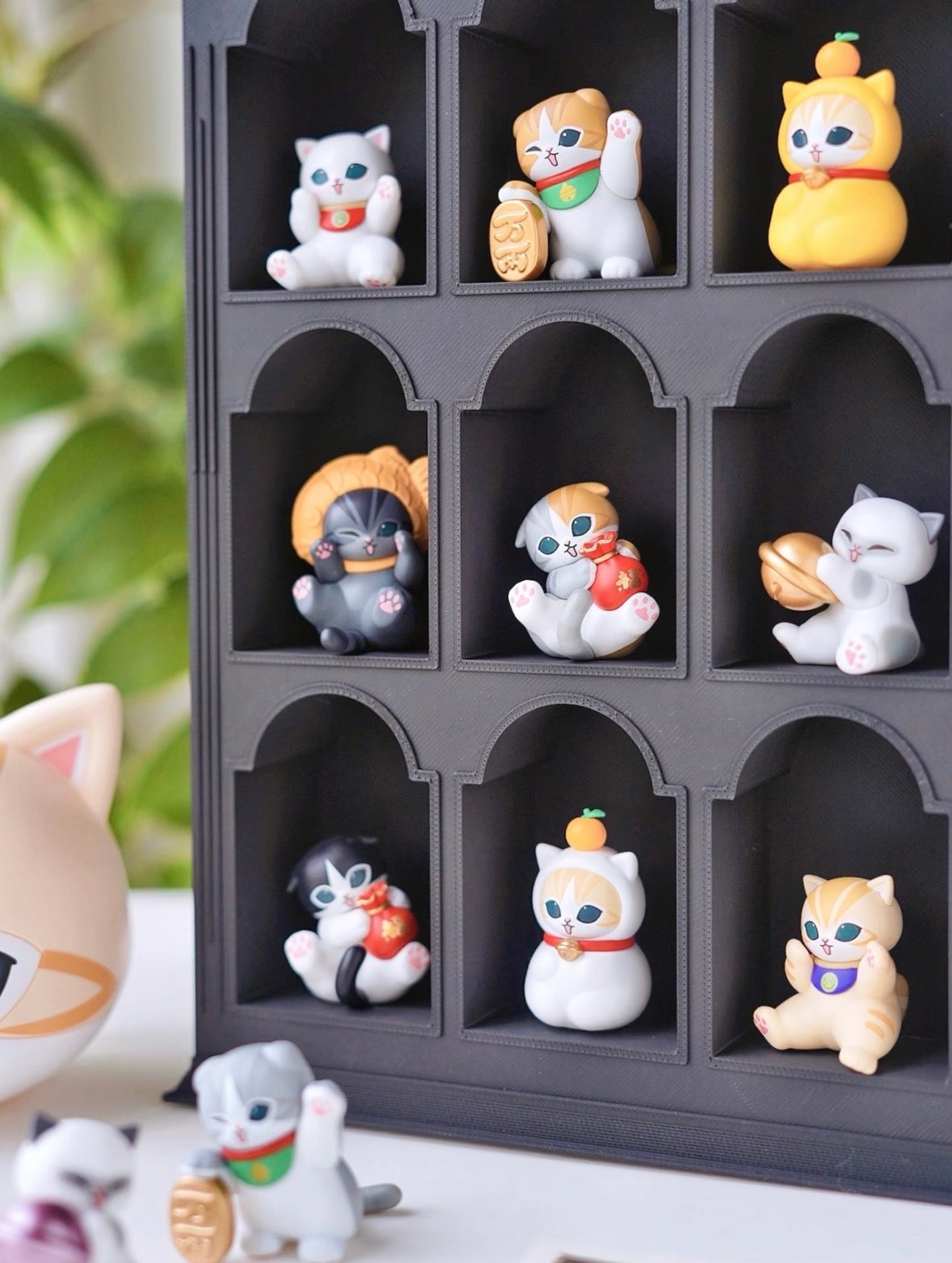 Mofusand Lucky Cat Series Mini Cat Head Blind Box - Preorder