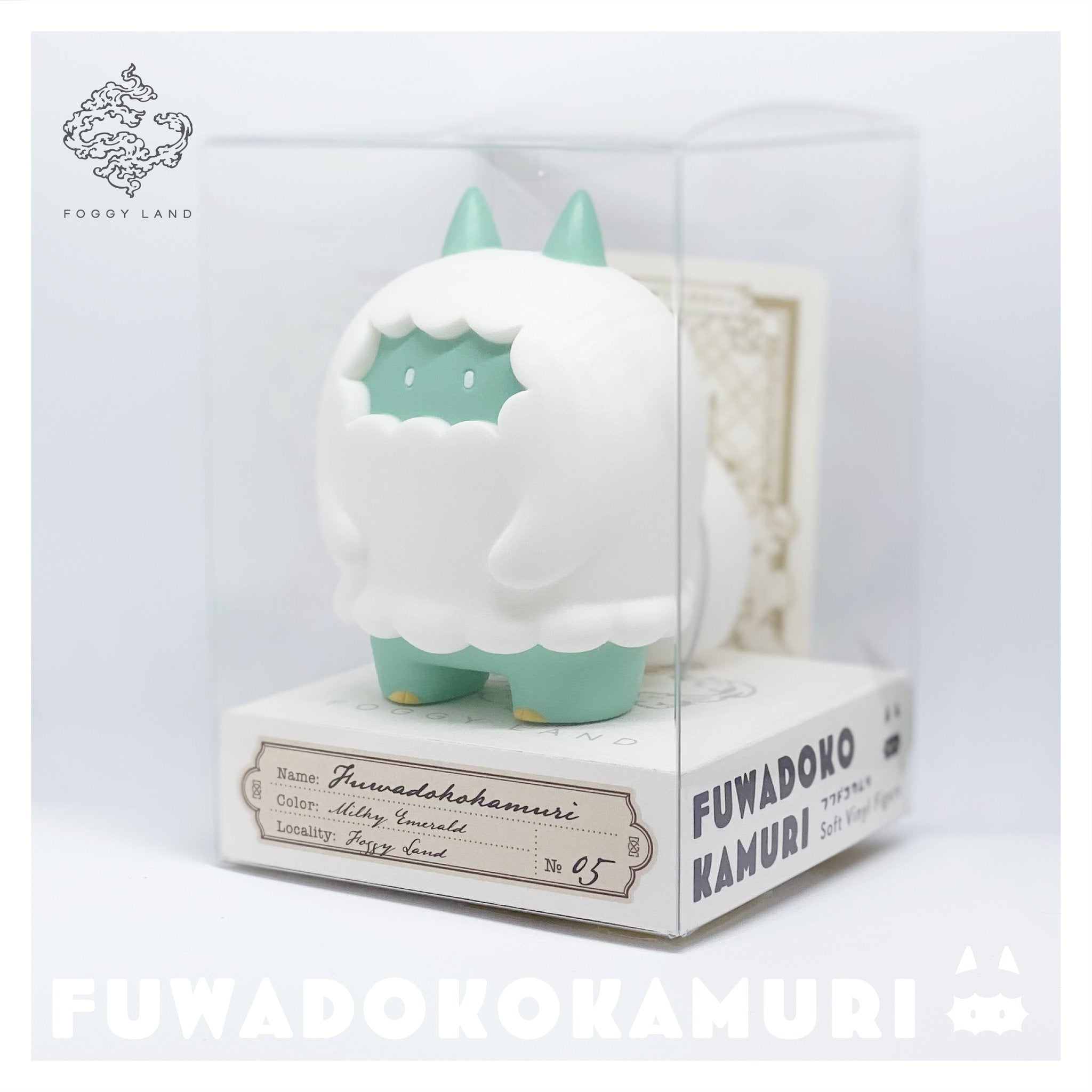 Fuwadokokamuri - Milky Emerald by Moya
