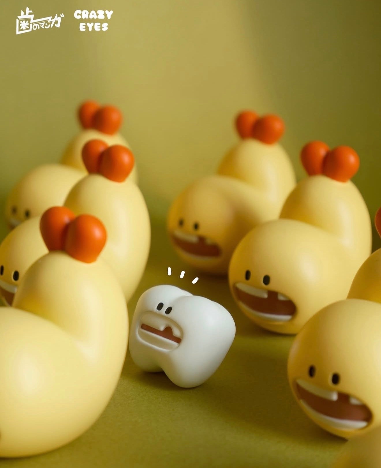 Hano Manga Collab Resin Blind Box by Crazy Eyes